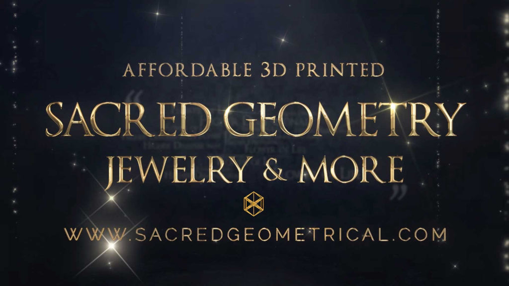 New promo video for sacred geometry jewellery