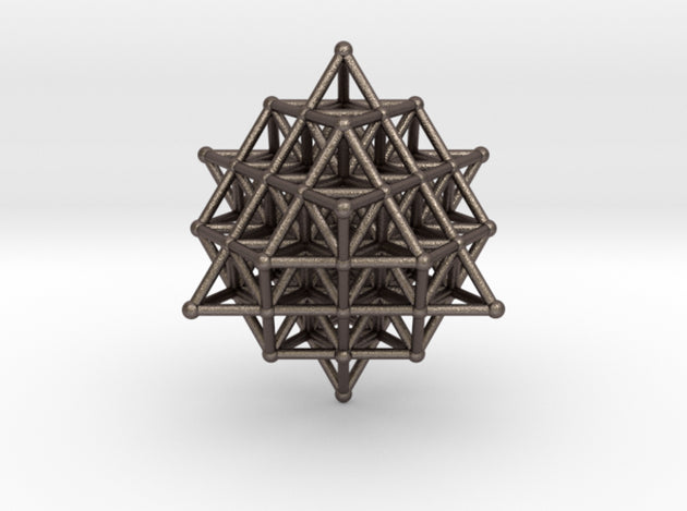 64 Tetrahedron Grid 45mm - 3D Printed Model – Sacred Geometrical
