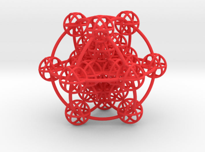 3D Metatrons Sphere: based on Metatrons Cube - plus magnets - 3D