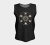 Metatron's Cube Black and White