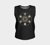 Metatron's Cube Black and White