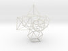 Small Set Of Platonics+VectorEquilibrium - 30mm height-Mathematical Art-White Natural Versatile Plastic-Sacred Geometry Web 3d printed geometric models