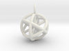 Vector Equilibrium Sphere 20mm- with 6 axis 3d printed