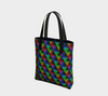 Harlequin Triangles Tote Bag