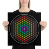 Spectral Flower of Life Game Board - Pure Geometric Mandala - 18